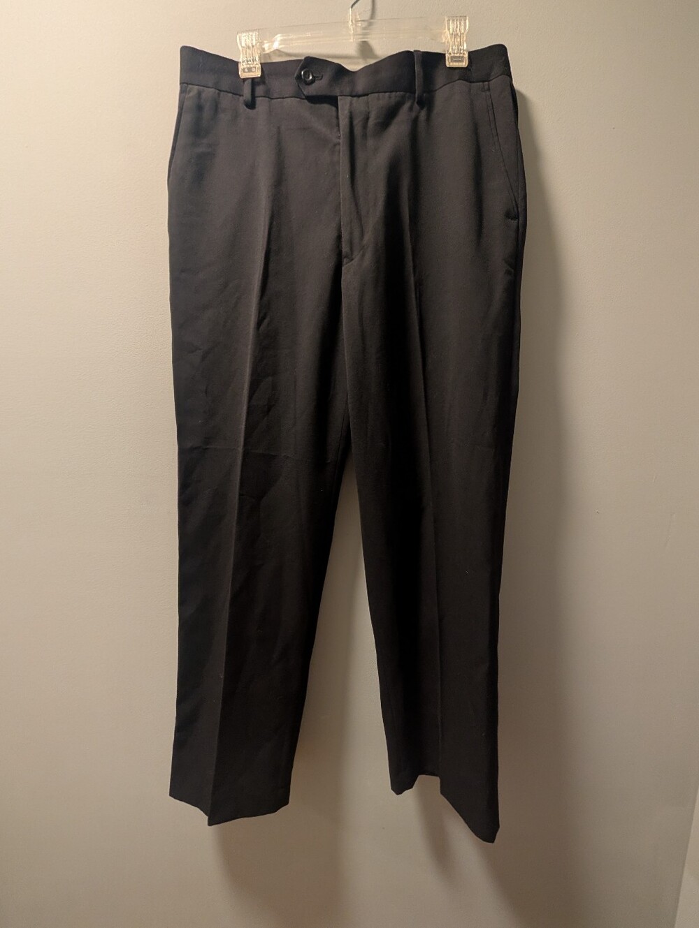 Mens David Taylor Brown Dress Pants Pleated 36X30